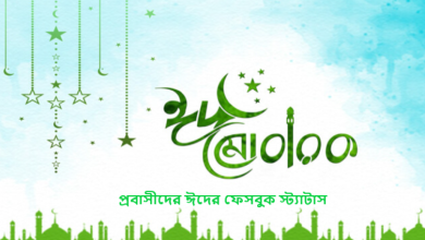 প্রবাসীদের ঈদের ফেসবুক স্ট্যাটাস