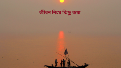 জীবন নিয়ে কিছু কথা